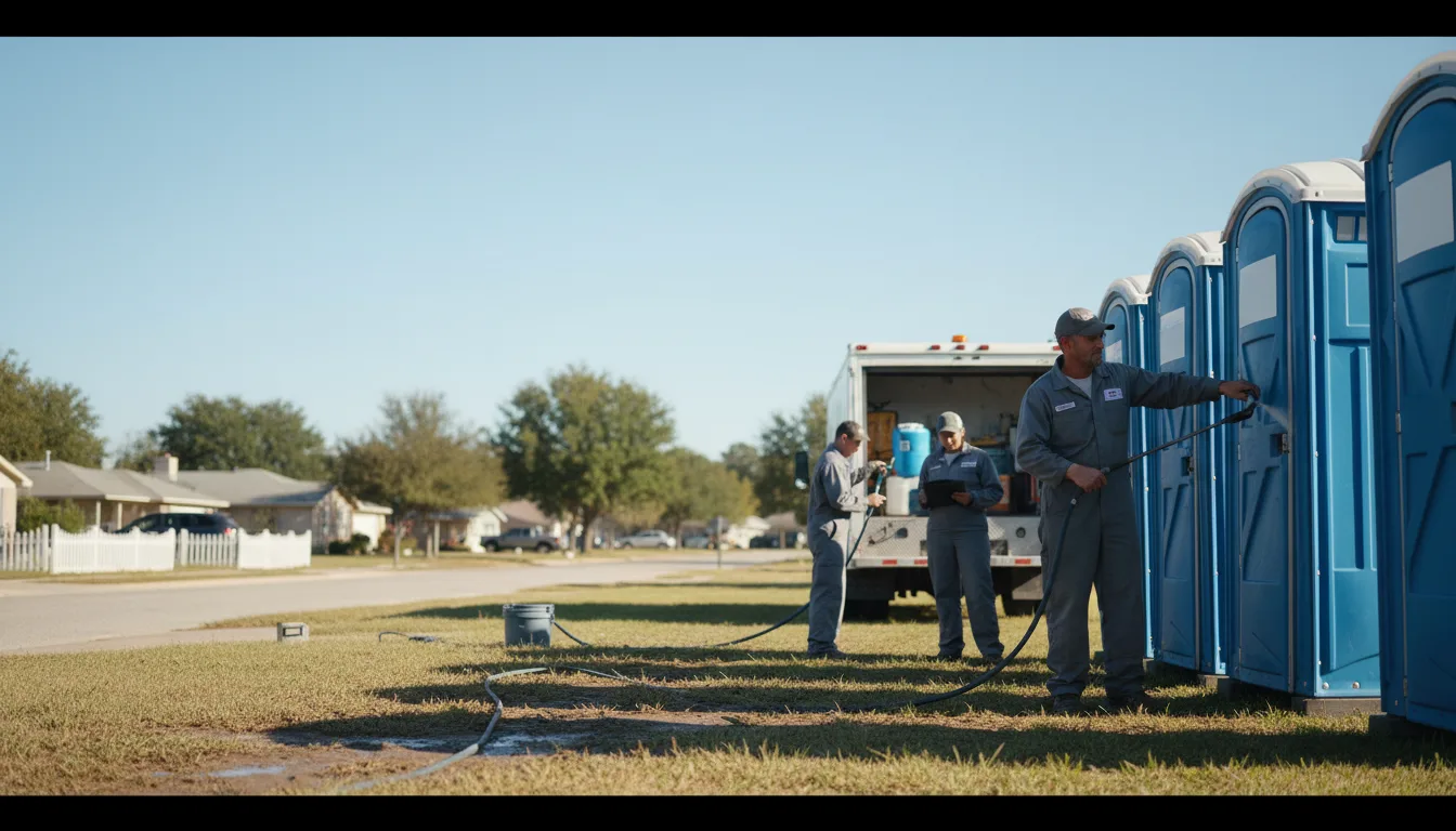 Long-Term Portable Toilet Rental in Coffeen, IL near me